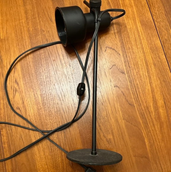 Black Desk Lamp, Good Vintage Condition - Picture 3 of 6